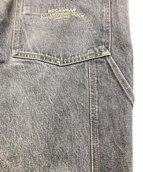 ROCA WEAR（ロカウェア）ROCA WEAR (ロカウェア) ブラックデニムペインターパンツ グレー サイズ:	SIZE 34の古着・服飾アイテム