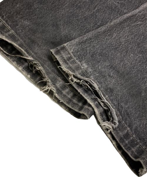 ROCA WEAR（ロカウェア）ROCA WEAR (ロカウェア) ブラックデニムペインターパンツ グレー サイズ:	SIZE 34の古着・服飾アイテム