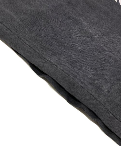 JESSE WHO（ジェシーフー）JESSE WHO (ジェシーフー) 00s アイアンクロスピンストライププリントTシャツ ブラック サイズ:不明(実寸参照）の古着・服飾アイテム