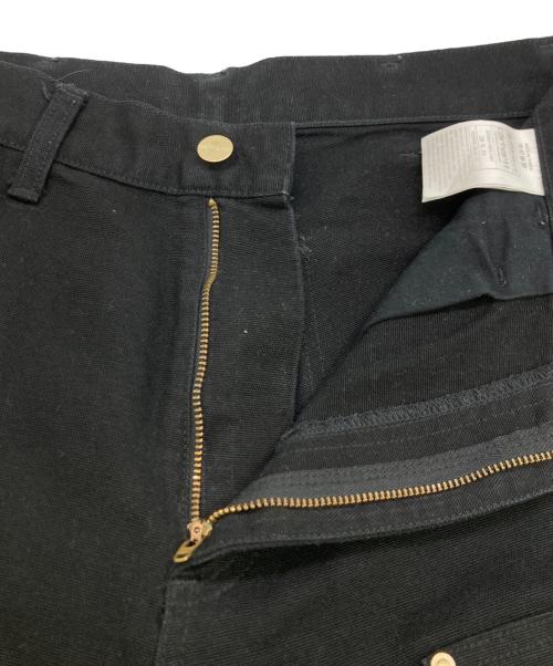 CarHartt（カーハート）CarHartt (カーハート) ダブルニーパンツ ブラック サイズ:28×32の古着・服飾アイテム