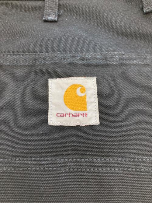 CarHartt（カーハート）CarHartt (カーハート) ダブルニーパンツ ブラック サイズ:28×32の古着・服飾アイテム