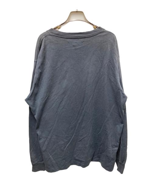 REELS（リールス）REELS (リールス) LONG SLEEVE TEE ネイビー サイズ:Lの古着・服飾アイテム