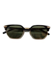 EYEVAN（アイヴァン）の古着「Imperial PBK/G サングラス/sunglasses」｜ブラック×グリーン