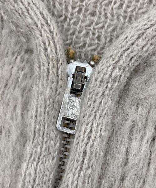 SHAG RAC（シャグラク）SHAG RAC (シャグラク) 60s モヘアジップカーディガン グリーン サイズ:不明の古着・服飾アイテム
