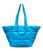 BEYOND THE VINESビヨンド ザ バインズ）の古着「Glazed Poofy Trapeze Bag」｜スカイブルー