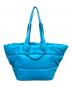 BEYOND THE VINES (ビヨンド ザ バインズ) Glazed Poofy Trapeze Bag スカイブルー：5000円
