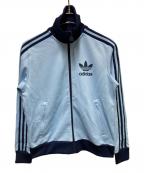 adidasアディダス）の古着「クラシック トラックトップ」｜スカイブルー