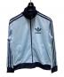 adidas（アディダス）の古着「クラシック トラックトップ」｜スカイブルー