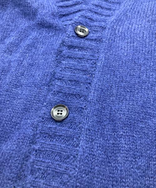 VOWELS（バウルズ）VOWELS (バウルズ) アルパカ混ニットカーディガン ネイビー サイズ:4の古着・服飾アイテム