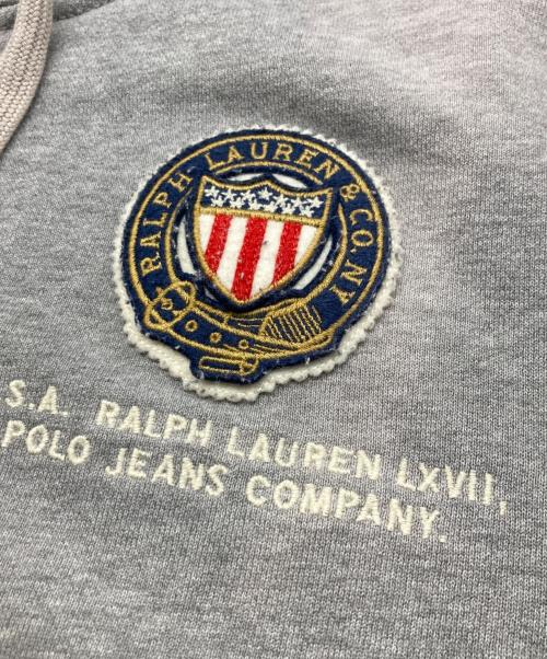 POLO JEANS COMPANY（ポロジーンズカンパニー）POLO JEANS COMPANY (ポロジーンズカンパニー) ジップアップパーカー グレー サイズ:Lの古着・服飾アイテム