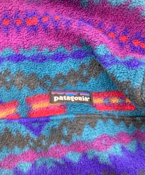 Patagonia（パタゴニア）Patagonia (パタゴニア) サカジャウィア柄 シンチラスナップT パープル サイズ:XSの古着・服飾アイテム