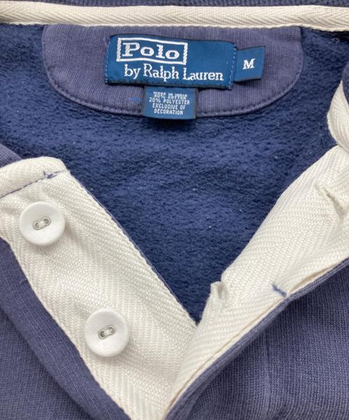 POLO RALPH LAUREN（ポロ・ラルフローレン）POLO RALPH LAUREN (ポロ・ラルフローレン) プルオーバーパーカー ネイビー サイズ:Mの古着・服飾アイテム