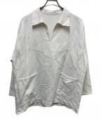 USEDUSED）の古着「FISHERMAN SMOCK」｜ホワイト