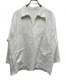 USED（USED）の古着「FISHERMAN SMOCK」｜ホワイト