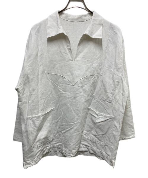 USED（USED）USED (ユーズド) FISHERMAN SMOCK ホワイト サイズ:‐の古着・服飾アイテム