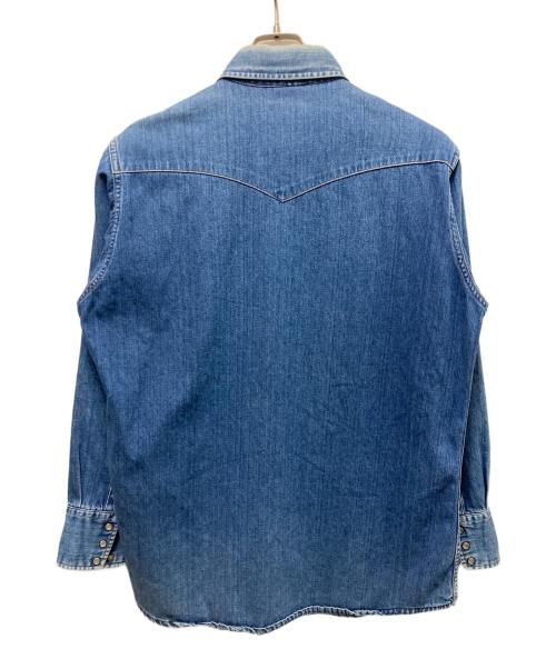 CarHartt（カーハート）CarHartt (カーハート) 80s デニムウエスタンシャツ インディゴ サイズ:不明（実寸サイズ参照）の古着・服飾アイテム