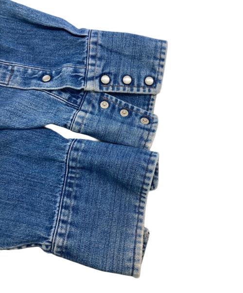 CarHartt（カーハート）CarHartt (カーハート) 80s デニムウエスタンシャツ インディゴ サイズ:不明（実寸サイズ参照）の古着・服飾アイテム