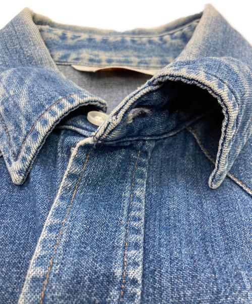 CarHartt（カーハート）CarHartt (カーハート) 80s デニムウエスタンシャツ インディゴ サイズ:不明（実寸サイズ参照）の古着・服飾アイテム