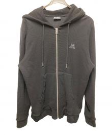 DIESEL（ディーゼル）の古着「ジップアップ パーカー」｜ブラック