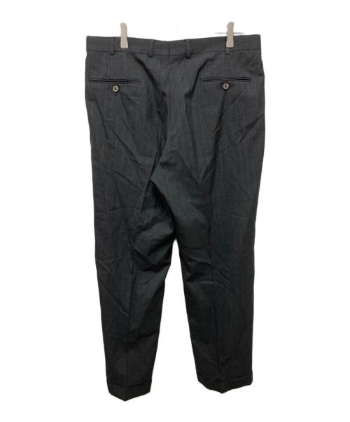 BROOKS BROTHERS（ブルックスブラザーズ）BROOKS BROTHERS (ブルックスブラザーズ) ストライプ2タックパンツ グレー サイズ:不明の古着・服飾アイテム