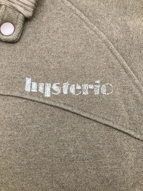 hysterics（ヒステリックス）hysterics (ヒステリックス) ジップアップジャケット ブラウン サイズ:FREEの古着・服飾アイテム