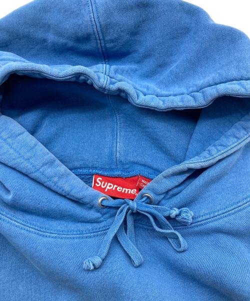 SUPREME（シュプリーム）SUPREME (シュプリーム) Crossover Hooded Sweatshirt スカイブルー サイズ:Lの古着・服飾アイテム