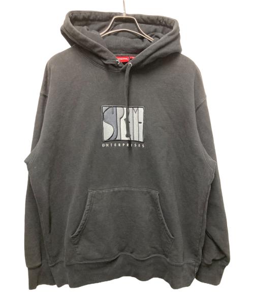 SUPREME（シュプリーム）SUPREME (シュプリーム) Enterprises Hooded Sweatshirt ブラック サイズ:Lの古着・服飾アイテム