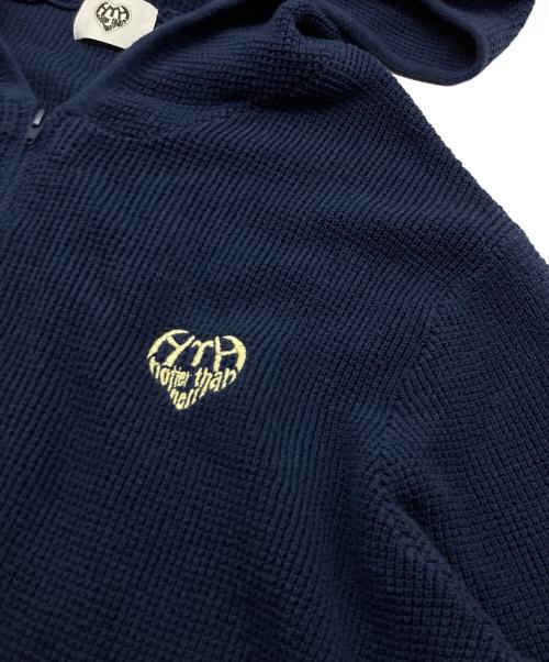 hotter than hell（ホッターザンヘル）hotter than hell (ホッターザンヘル) hood romper ブルー サイズ:FREEの古着・服飾アイテム