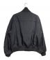 NO MAINTENANCE (ノーメンテナンス) HIGH COLLAR RAW EDGE MILLITARY BOMBER ブラック サイズ:Ｌ：32000円