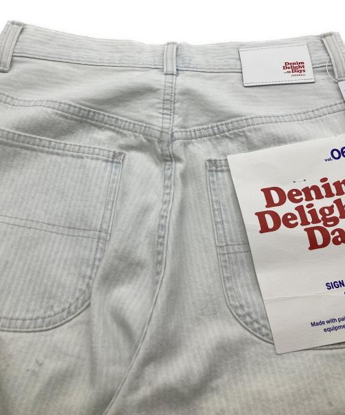 JOHNBULL（ジョンブル）JOHNBULL (ジョンブル) ヒッコリーストライプペインターパンツ ブルー サイズ:26の古着・服飾アイテム