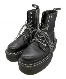 Dr.Martens（ドクターマーチン）の古着「JADON ホワイトダブルステッチ 8 ホール ブーツ」｜ブラック