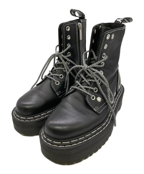 Dr.Martens（ドクターマーチン）Dr.Martens (ドクターマーチン) JADON ホワイトダブルステッチ 8 ホール ブーツ ブラック サイズ:	SIZE UK4の古着・服飾アイテム