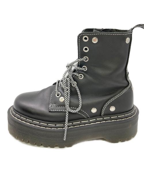 Dr.Martens（ドクターマーチン）Dr.Martens (ドクターマーチン) JADON ホワイトダブルステッチ 8 ホール ブーツ ブラック サイズ:	SIZE UK4の古着・服飾アイテム