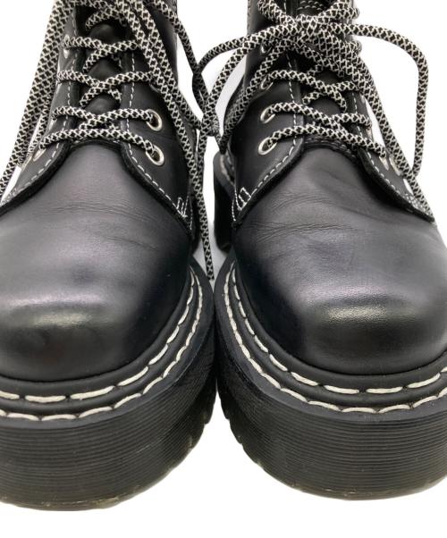 Dr.Martens（ドクターマーチン）Dr.Martens (ドクターマーチン) JADON ホワイトダブルステッチ 8 ホール ブーツ ブラック サイズ:	SIZE UK4の古着・服飾アイテム