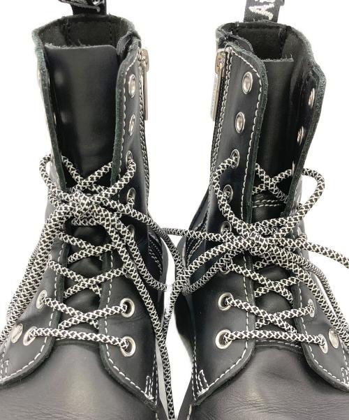 Dr.Martens（ドクターマーチン）Dr.Martens (ドクターマーチン) JADON ホワイトダブルステッチ 8 ホール ブーツ ブラック サイズ:	SIZE UK4の古着・服飾アイテム