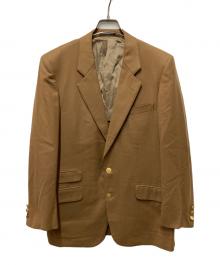 GIVENCHY（ジバンシィ）の古着「2Bテーラードジャケット」｜ブラウン
