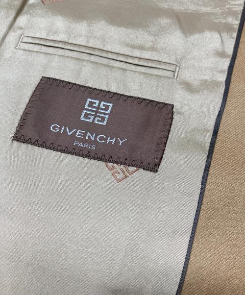 GIVENCHY（ジバンシィ）GIVENCHY (ジバンシィ) 2Bテーラードジャケット ブラウン サイズ:不明の古着・服飾アイテム