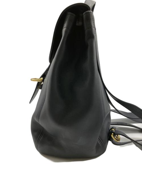COACH（コーチ）COACH (コーチ) レザーリュック ネイビーの古着・服飾アイテム