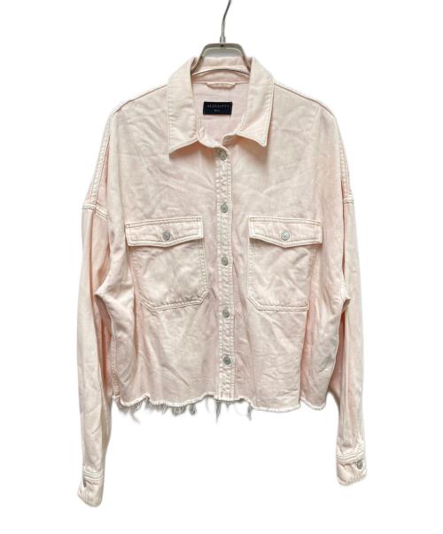 ALL SAINTS（オールセインツ）ALL SAINTS (オールセインツ) シャツジャケット ピンク サイズ:M/Lの古着・服飾アイテム