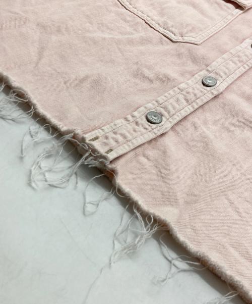 ALL SAINTS（オールセインツ）ALL SAINTS (オールセインツ) シャツジャケット ピンク サイズ:M/Lの古着・服飾アイテム