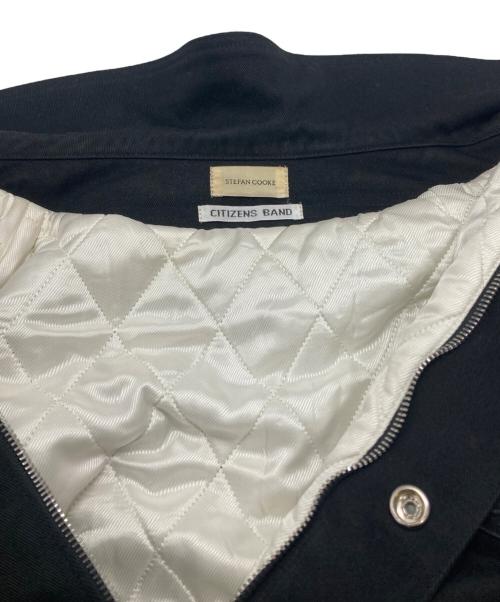 STEFAN COOKE（ステファンクック）STEFAN COOKE (ステファンクック) バーシティジャケット/Varsity jacket ブラック サイズ:Mの古着・服飾アイテム