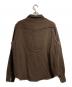 Abelia Edoward goucha (アベリア エドワード ゴウチャ) LINED EASTER SHIRT/イースターシャツ ブラウン サイズ:F：10000円