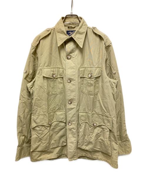 Willis&Geiger（ウィリスアンドガイガー）WILLIS&GEIGER (ウィリスアンドガイガー) 90s サファリジャケット ベージュ サイズ:SIZE 36の古着・服飾アイテム