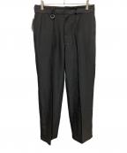 Dickies×JOURNAL STANDARD relumeディッキーズ×ジャーナルスタンダード レリューム）の古着「別注 ピンタック ワイドスラックス」｜ブラック