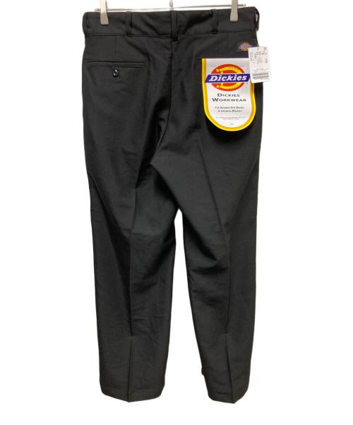 Dickies（ディッキーズ）Dickies (ディッキーズ) JOURNAL STANDARD relume (ジャーナルスタンダード レリューム) 別注 ピンタック ワイドスラックス ブラック サイズ:Mの古着・服飾アイテム