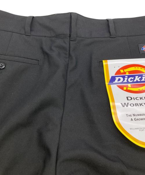 Dickies（ディッキーズ）Dickies (ディッキーズ) JOURNAL STANDARD relume (ジャーナルスタンダード レリューム) 別注 ピンタック ワイドスラックス ブラック サイズ:Mの古着・服飾アイテム
