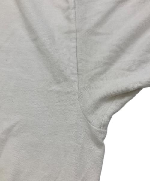 PORN STAR（ポルノスター）porn star (ポルノスター) 90s ロゴプリントTシャツ ホワイト サイズ:XLの古着・服飾アイテム