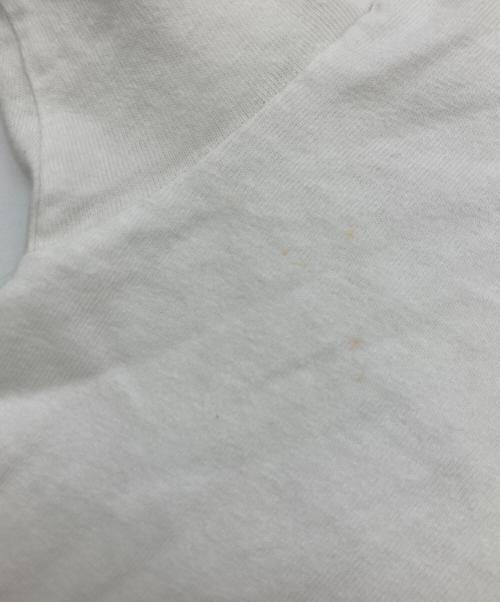 PORN STAR（ポルノスター）porn star (ポルノスター) 90s ロゴプリントTシャツ ホワイト サイズ:XLの古着・服飾アイテム