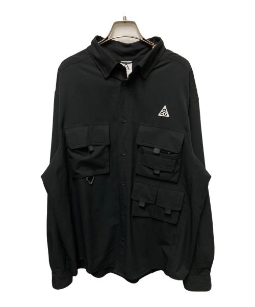 NIKE ACG（ナイキエーシージー）NIKE ACG (ナイキエーシージー) DF UV DEV TRAIL TOP ブラック サイズ:XLの古着・服飾アイテム