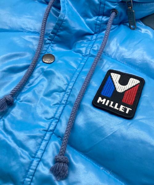 MILLET（ミレー）MILLET (ミレー) レトロダウンベスト スカイブルー サイズ:	SIZE J:Mの古着・服飾アイテム